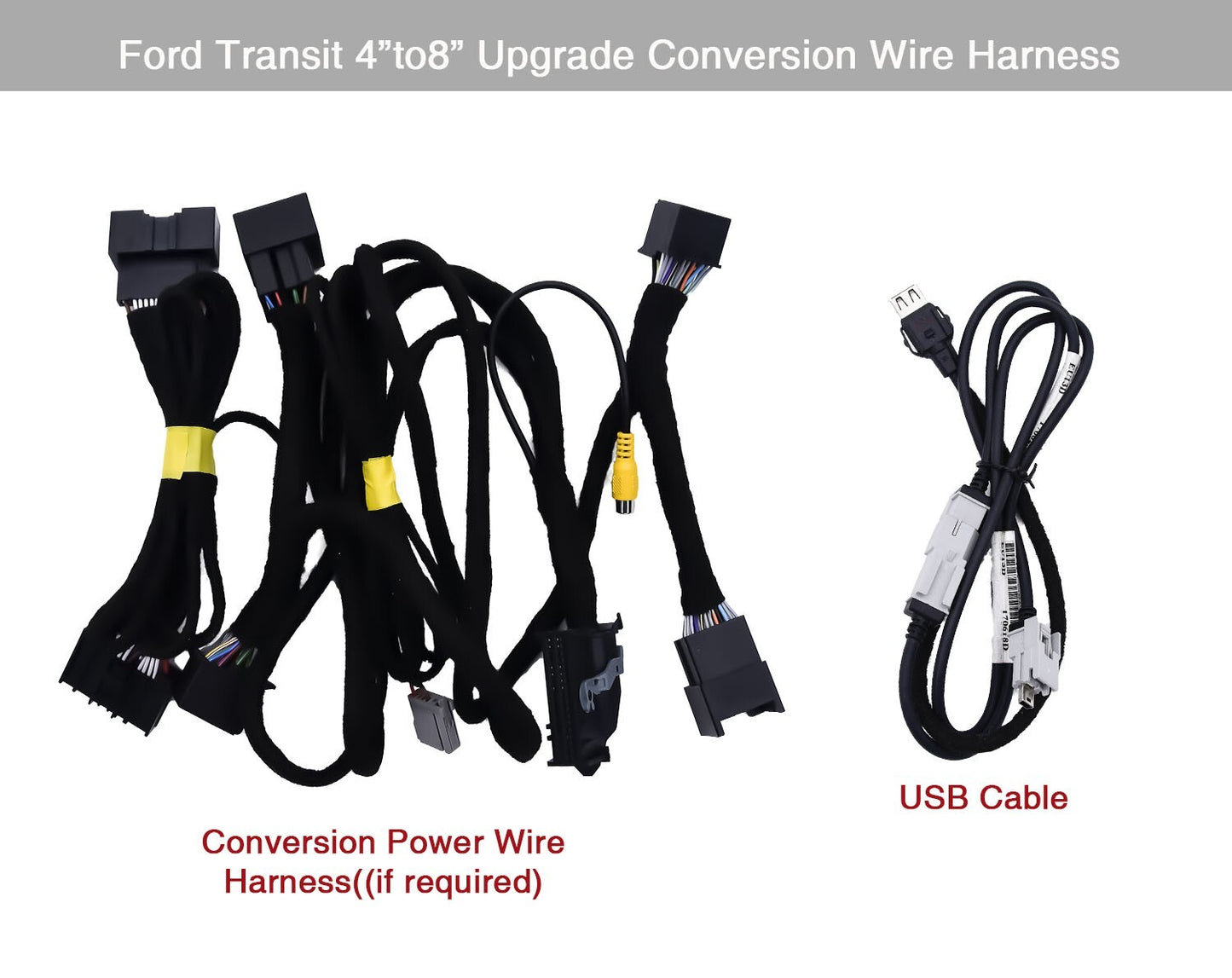 2020-2023 4 TO 8 Upgrade Kit (Sync1 to Sync3 Upgrade Kit)without screen