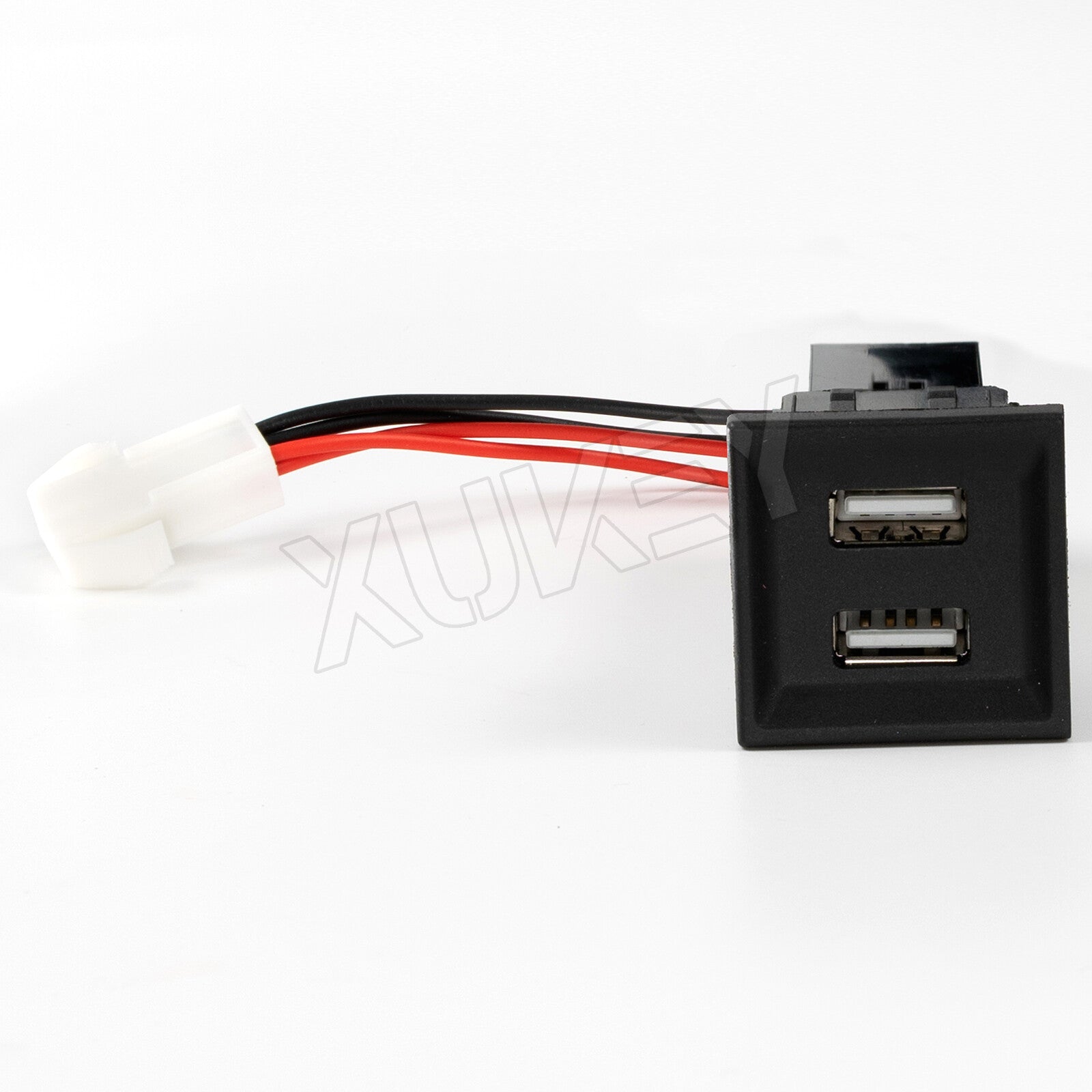 Fast Car Dual USB Charger LED Female Light Phone Outlet for VW T5 DE