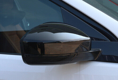 2PC Gloss Black for Range Rover Evoque 2012-2023 Cover Trim Rear View Mirror Cap