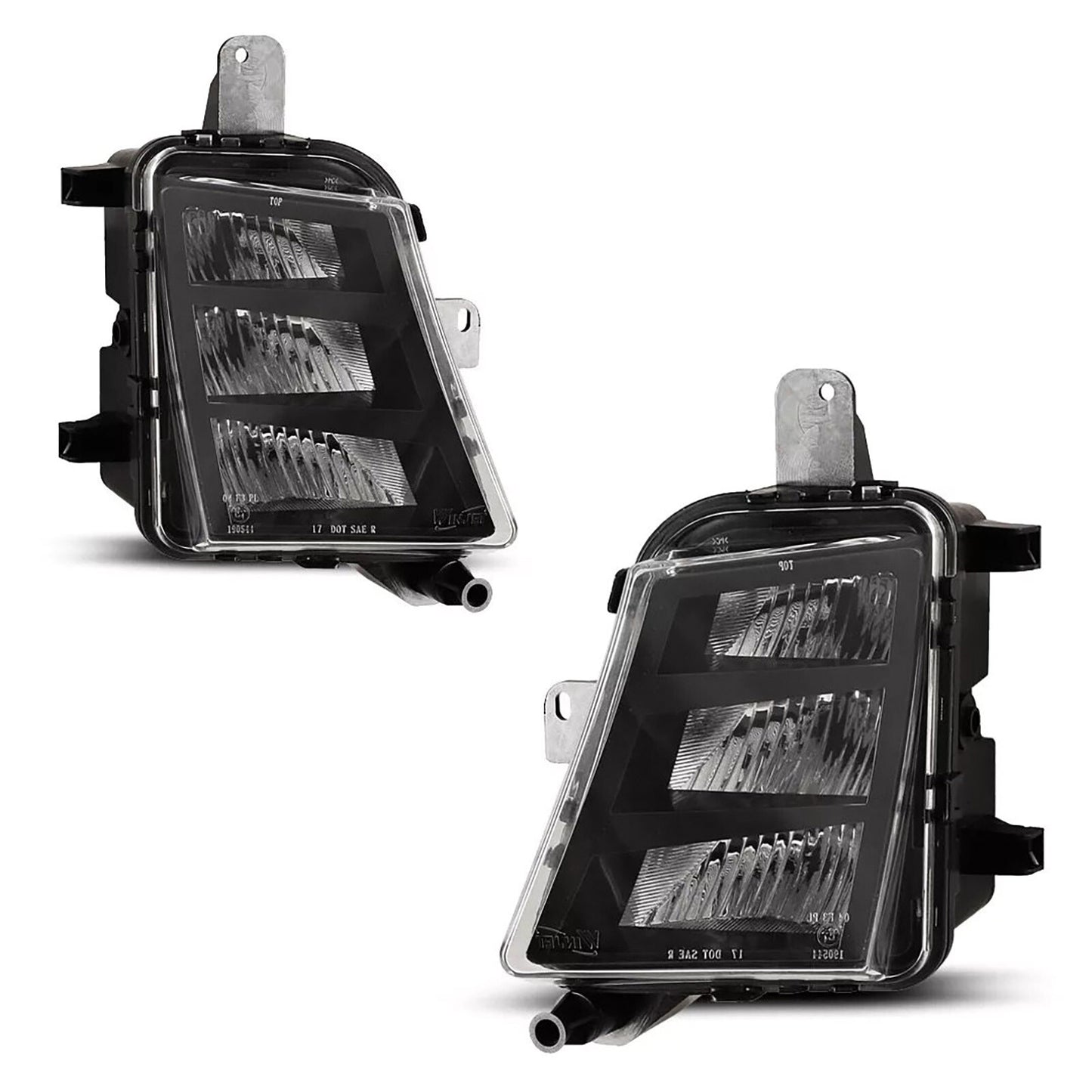 1 Pair LED Fog Lights Bumper Lamps 5GM941699A for Volkswagen for Golf GTI 2014-2017