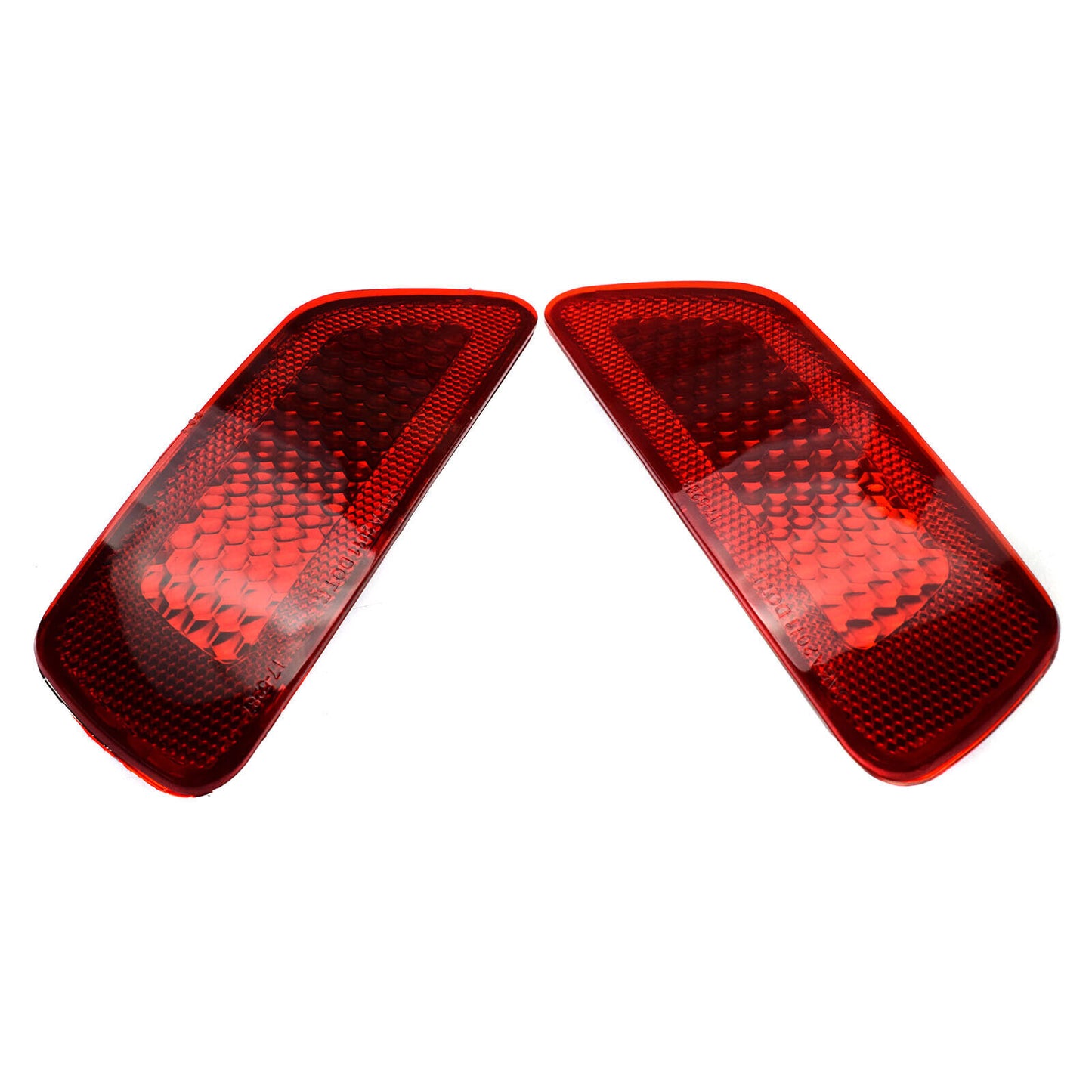 For 11-18 for Dodge Journey for Jeep Compass Pair LH RH Rear Bumper Reflector Light Lamp