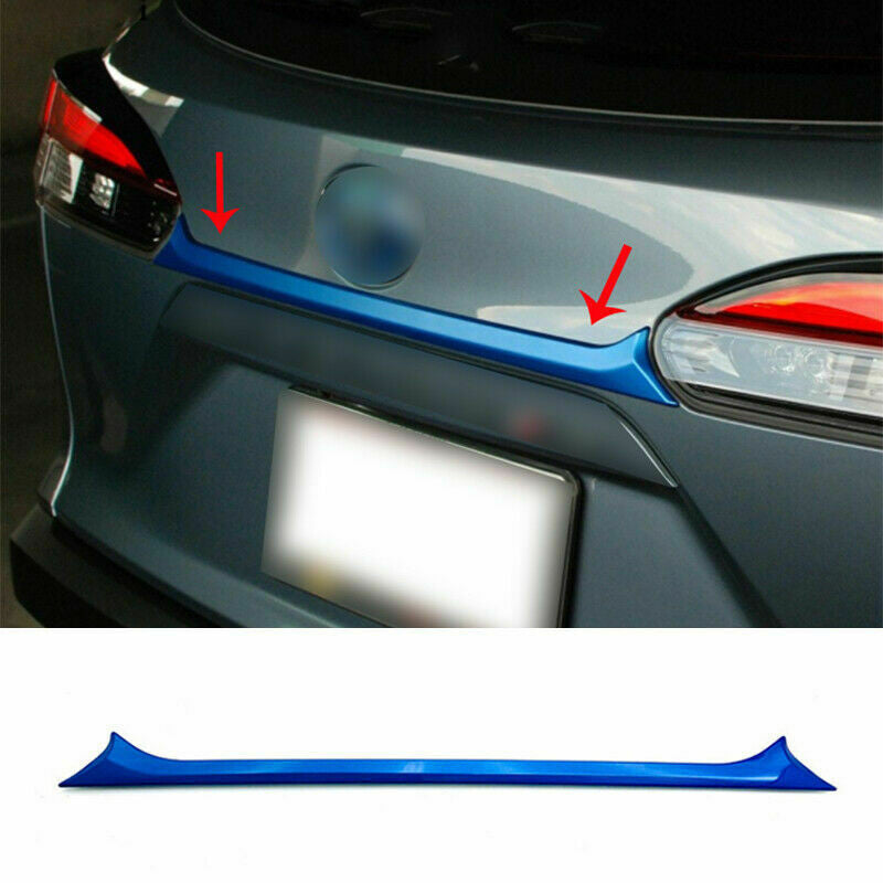 for Toyota for Corolla Cross 2022-2024 Blue Car Rear Trunk Lid Trim molding Cover