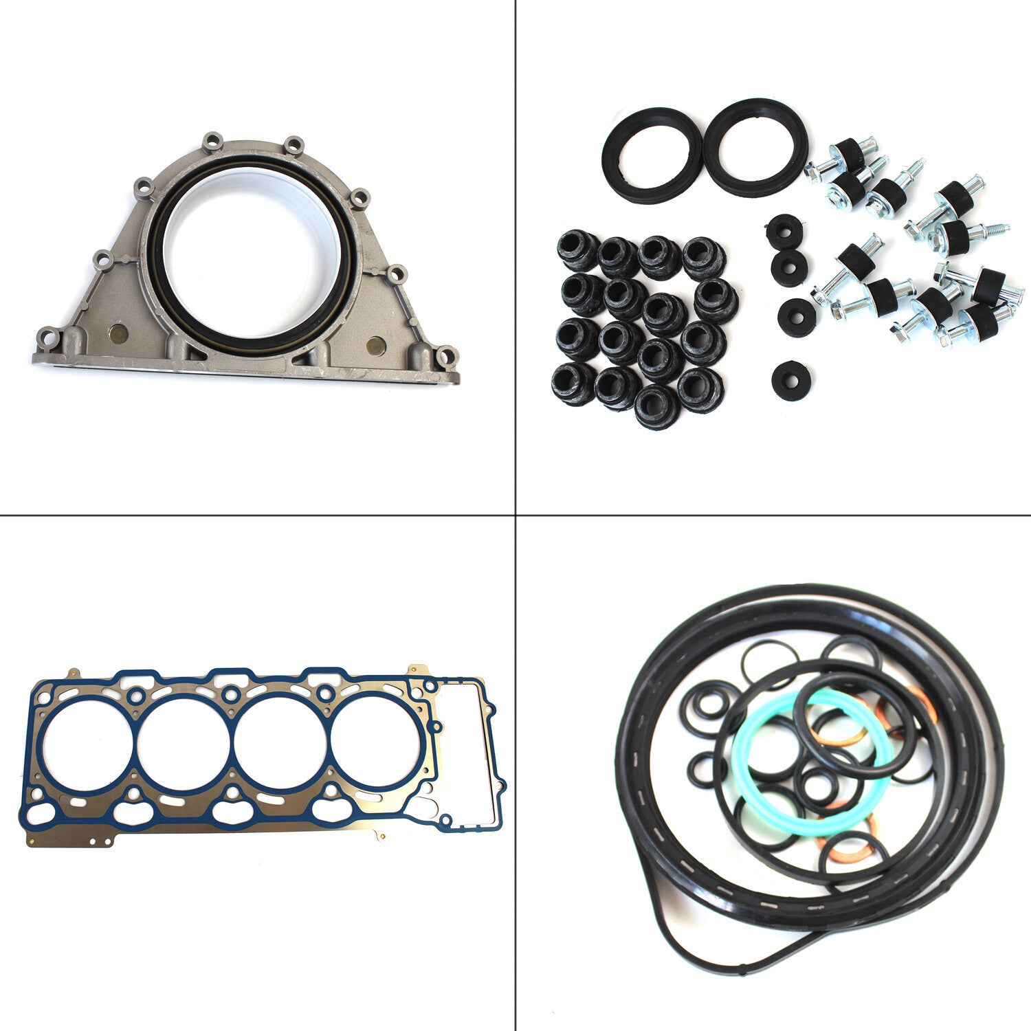 N62B48 Engine Full Set Gasket Seals Kit for BMW 750i X5 550i E65 E63 E66 4.8L V8