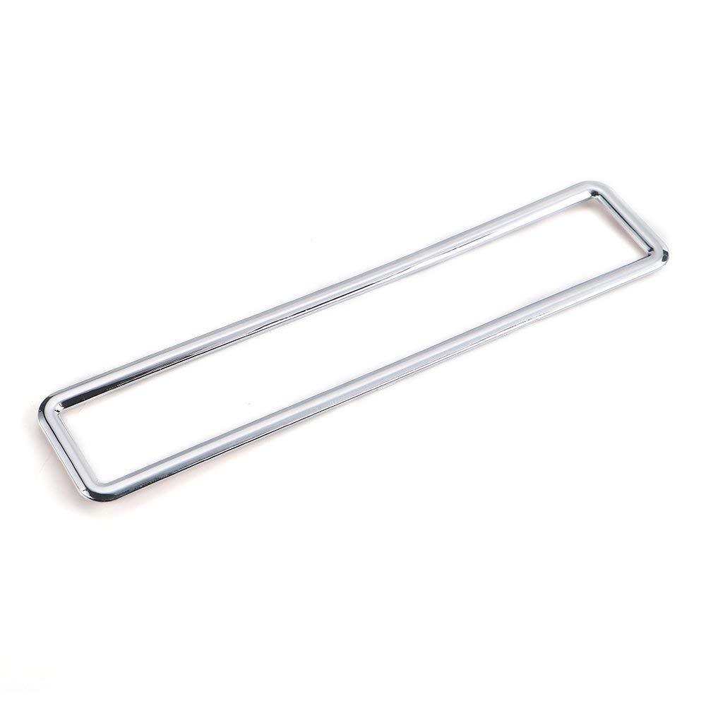 for Jeep for Wrangler JK Sports Emergency Light Button Chrome Cover Trim 2011-2017