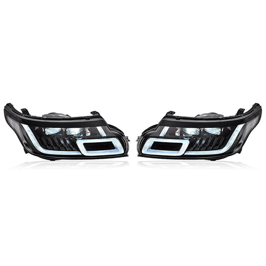 for Land Rover for Range Rover Sport 14-17 Upgrade 2018+ style LED Modified Headamp