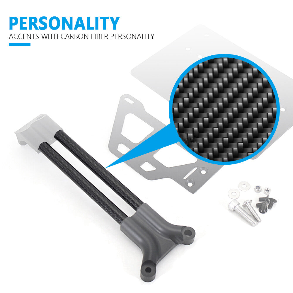 for BMW RNINET Qure R9T Motorcycle Rear Carbon Fiber License Plate Bracket