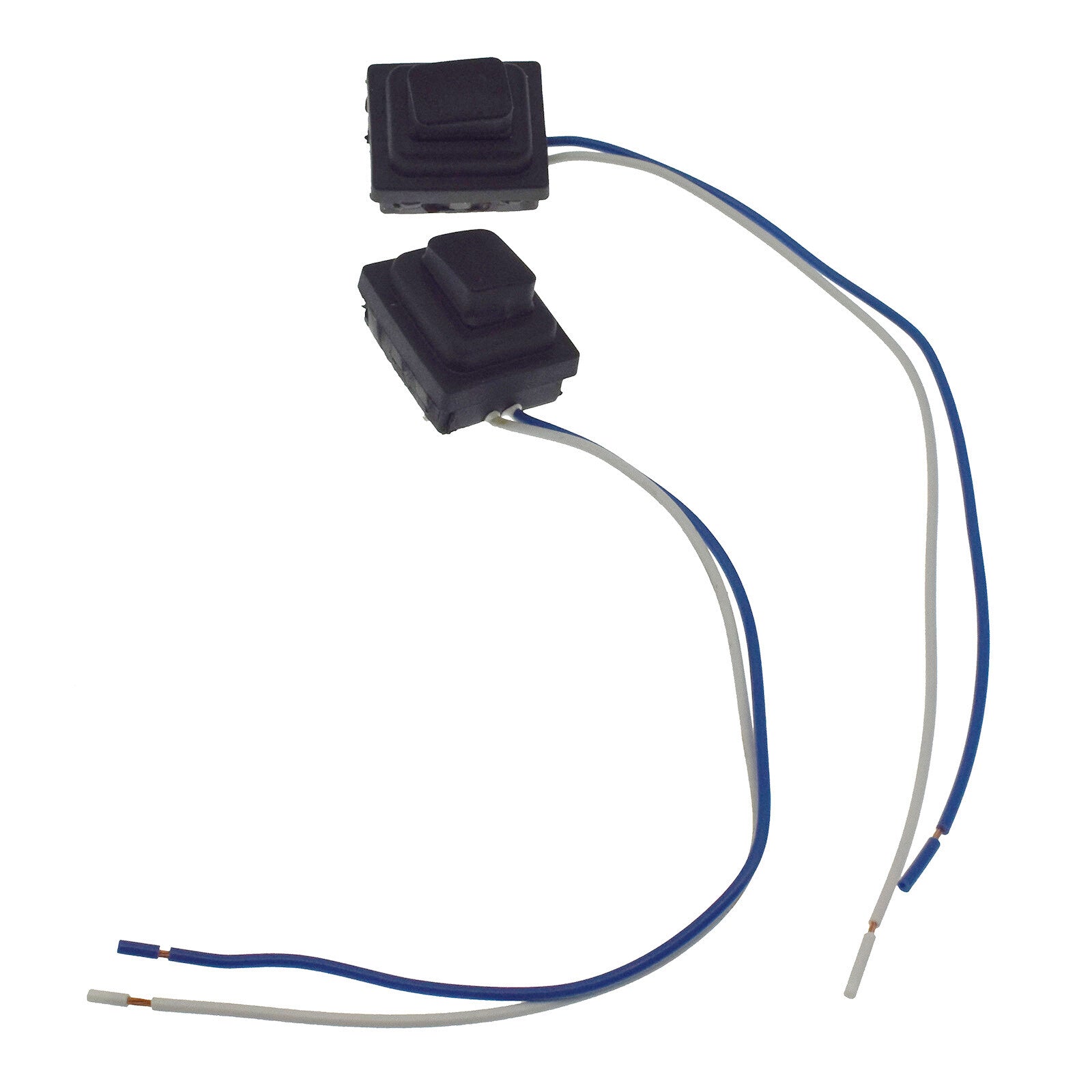 A pair of exterior door handle push-button switches for Hyundai for Elantra 2017-2020