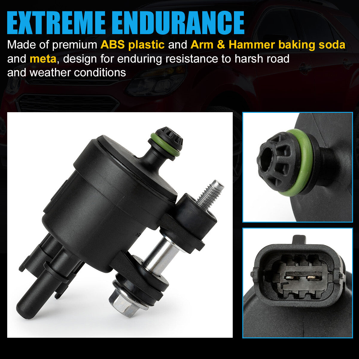 for Buick for Cadillac for Chevrolet Traverse EVAP Vapor Canister Purge Solenoid Valve