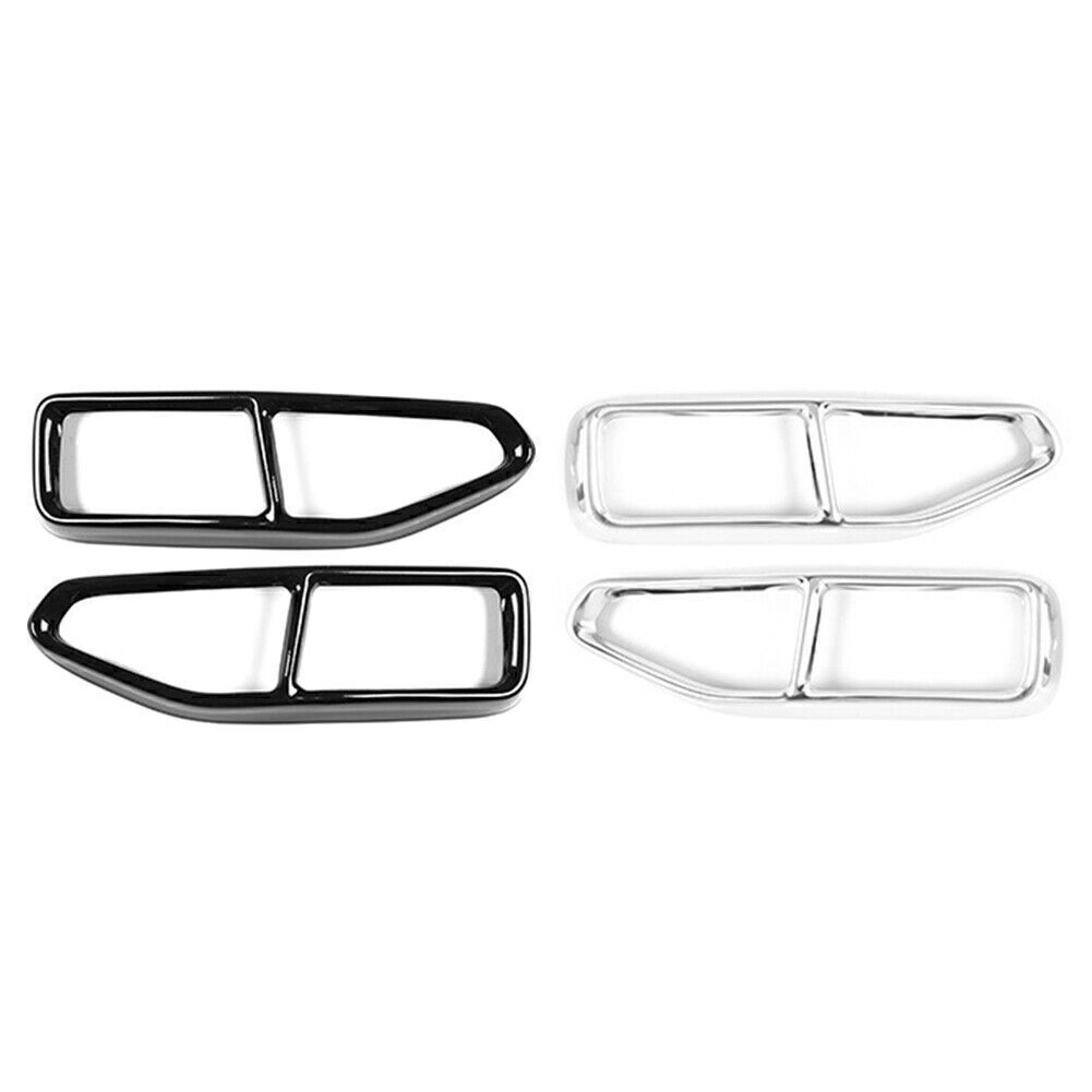 Tail Muffler Exhaust Pipe Output Cover Trim Fit for BMW 7 Series G11 G12 2019-2023