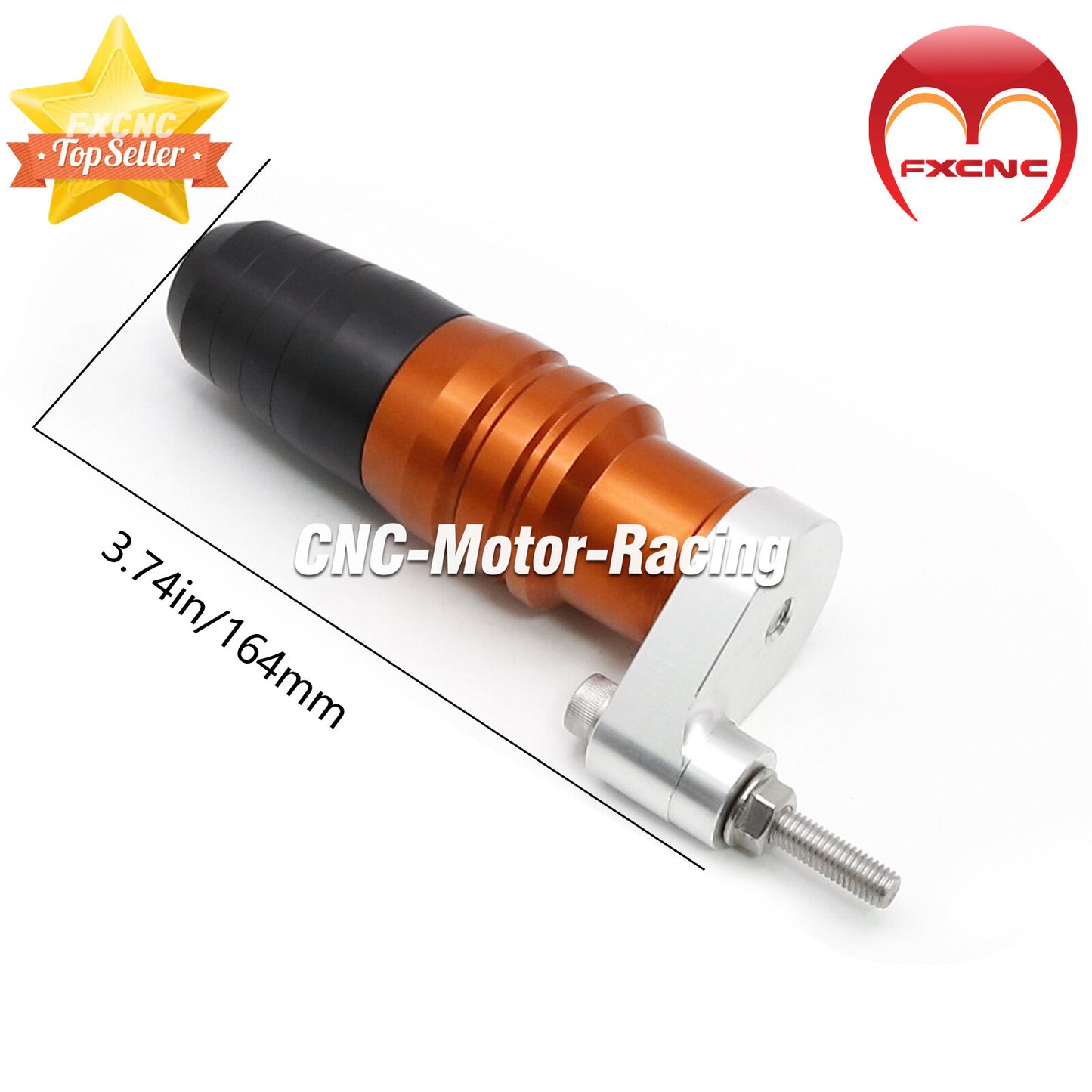 Suitable for RC125, RC200, RC390, RC690 CNC collision pad venting slider protection (2011-2019).