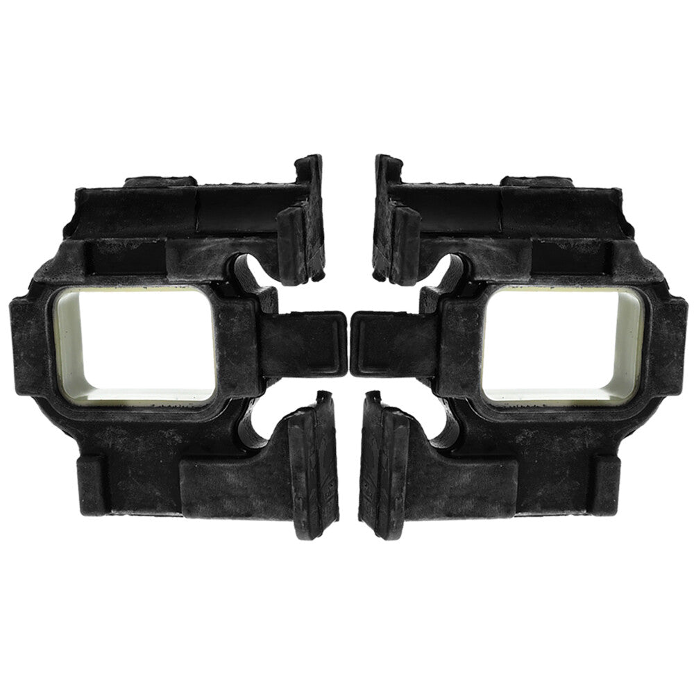2Pcs Radiator Bracket Black Left+Right Replacement For X1 F48 X2 F39 2016-2021