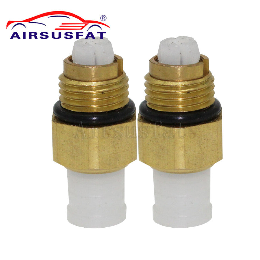 2-Pack Brass Fittings for W220 W221 W164 W211 M8 Air Suspension Valve Connectors