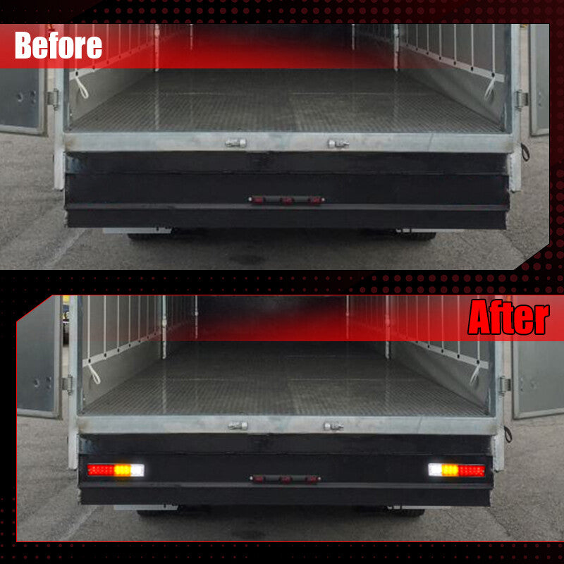 2x LED Tail Light Car Truck Trailer Stop Rear Reverse Turn Signal Indicator Lamp