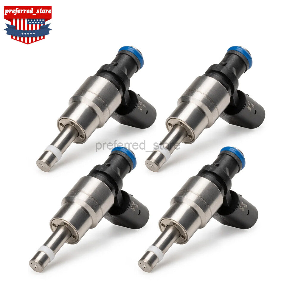 4PCS Fuel Injector for Passat 2008-2010 for Audi A3 for A4 for A5 Q5 2009-2011 06F906036A