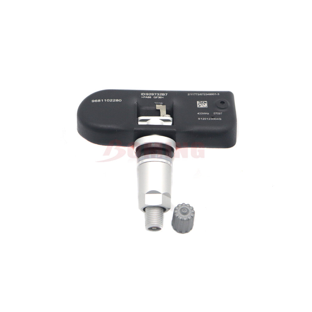 4PC Tire Pressure Sensor TPMS 433MHz 9659452180 for Citroen C4 C5 C6 C8 Aircross