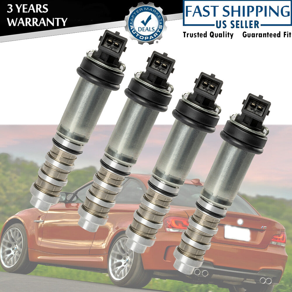 4PCS VANOS Solenoid Valve for BMW 135i 335i 550i 650i X3 X5 X6 N55 M235I XDRIVE