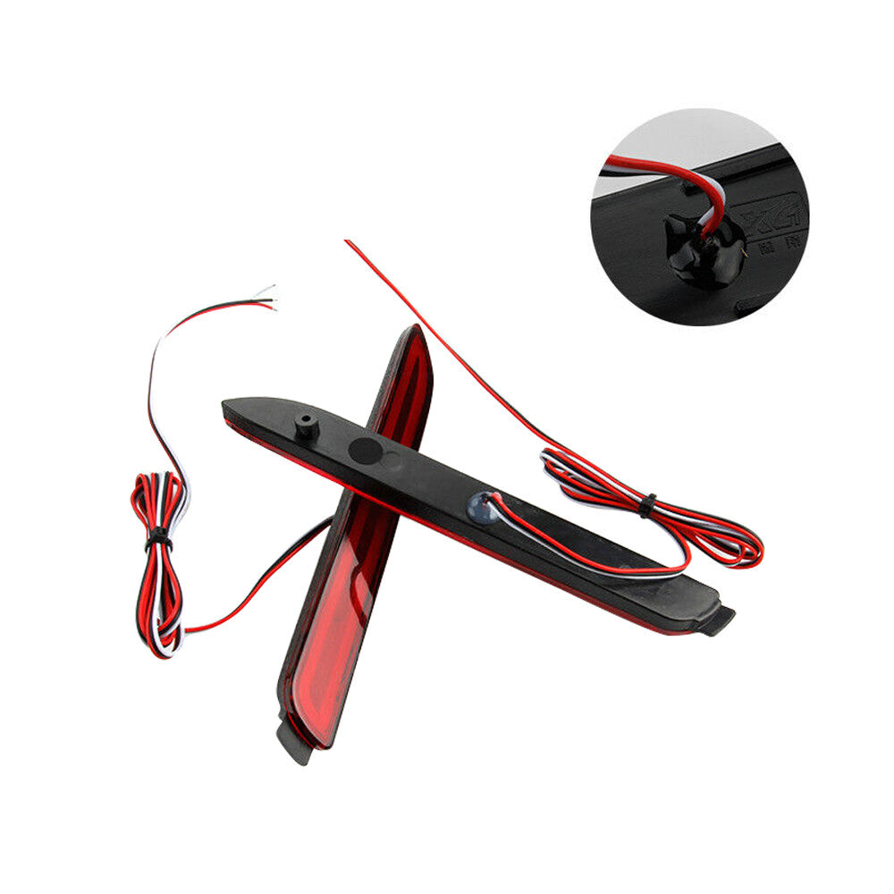 2Pcs LED Brake Stop Light RAER Bumper Reflector Light Lamp for Toyota RAV4 Venza