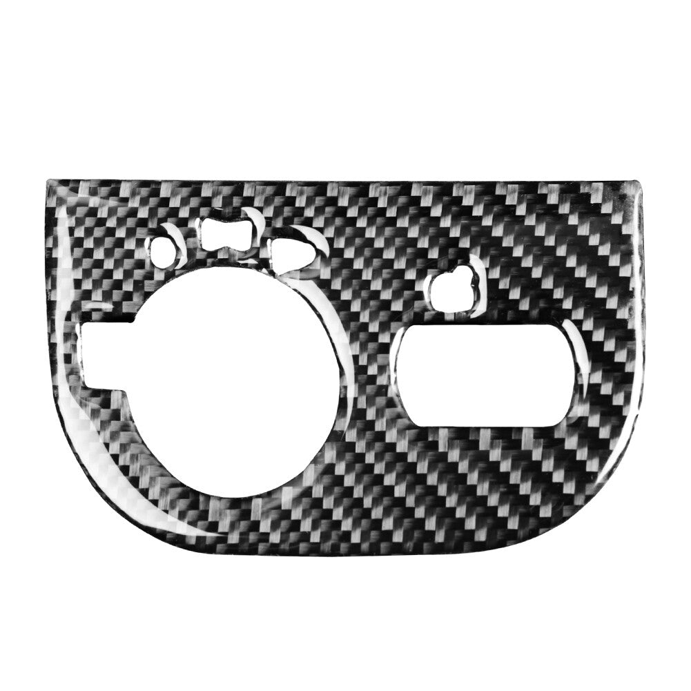 Headlight Switch Button Panel Cover Trim Carbon Fiber LHD for Audi TT 8N 2001-06