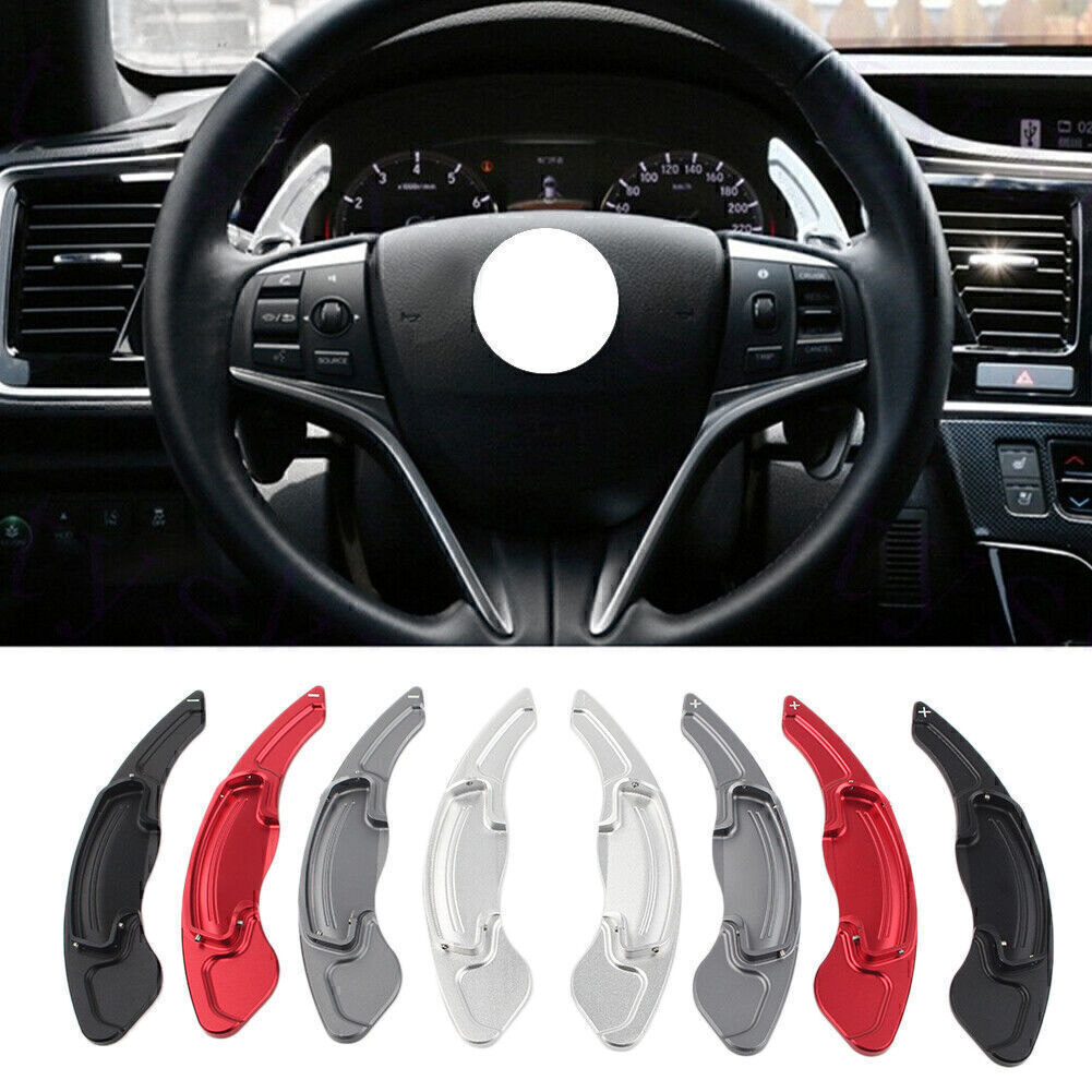 2x Car Steering Wheel Shift Paddle Extension Shifter Fit for Honda Accord for Acura CDX