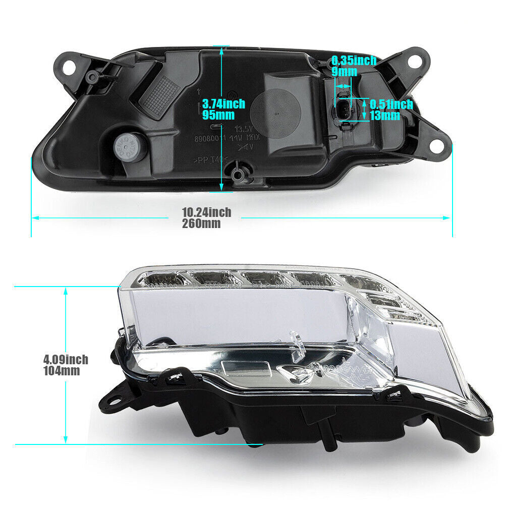 Applicable to for Mercedes-Benz E350 E550 W212 E63 left daytime running light/fog light (models 10-16).