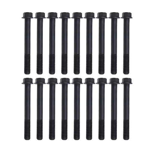 18Pc Bolt Cylinder Head for ISUZU NPR NQR 4HK1 5.2L 4HE1 4.8L 1998-18 8970776380
