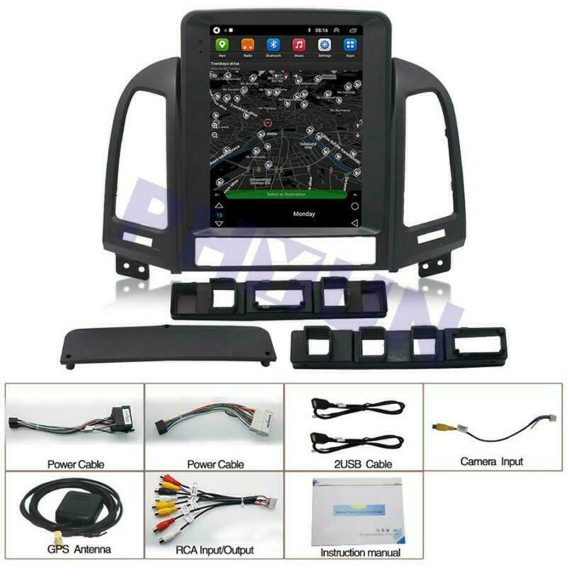 For 05-12 for Hyundai Santa Fe Android 10.1 Stereo 9.7 GPS Radio 2+32GB Navigation