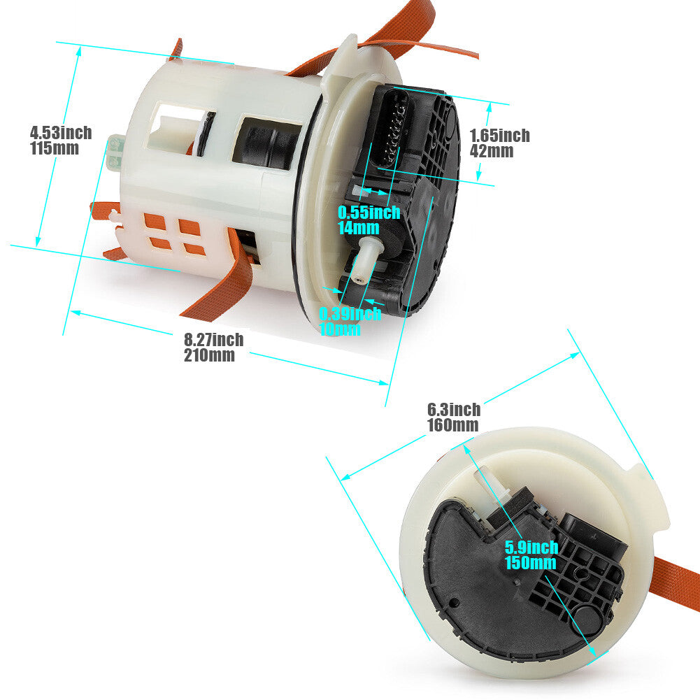 1-pack suitable for Ram 2500 3500 6.7L 2013-18 68085908AH diesel exhaust fluid pump DEF pump