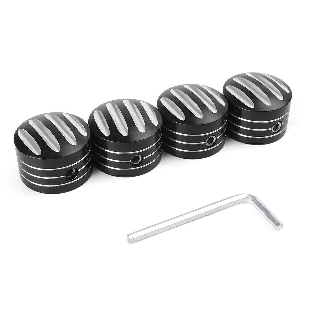 Bolts Toppers For 1986-later XL, 2008 09-2013 XR 1985-1999 Evolution 1340 Black