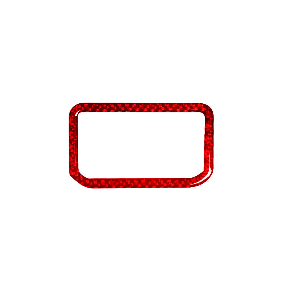 Red Carbon Fibre Rear Armleh Trim Panel For Land for Range Rover Sport 2014-17