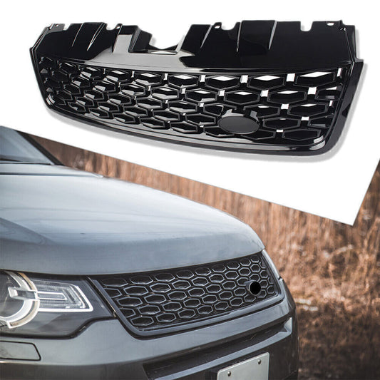 Front Grille Grill DSB Fit for Land Rover Discovery Sport L550 LR066143 Black 15-18