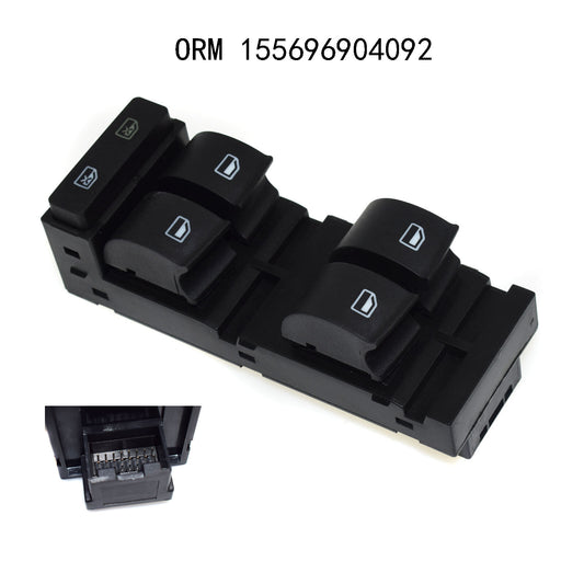 for Audi 4B A6 C5 1997-2004 Fensterheber Schalter Knopf Taster 4B0959851B BLACK