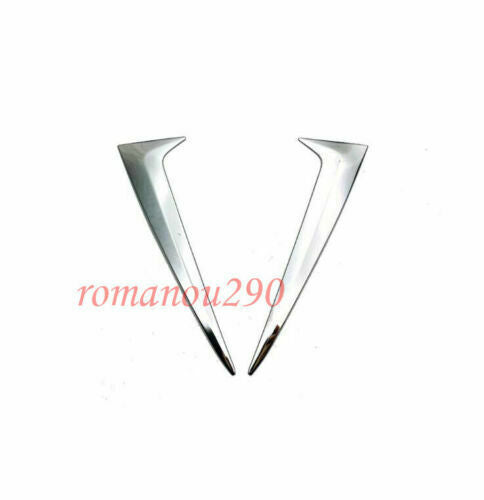 for Toyota for Sienna 2021-2024 Chrome Rear Window Triangle Side Cover Trim Decorate