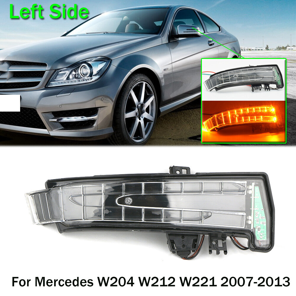 Left Mirror Indicator LED Turn Signal Light for Mercedes W204 W212 W221 2007-13