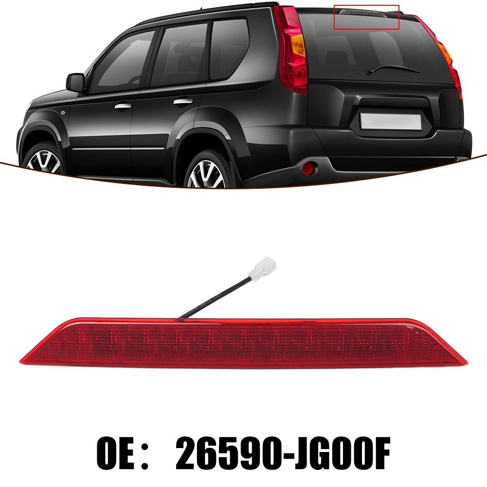 Red LED Tail Rear High Mount 3rd Brake Light for Nissan XTrail T31 2008 2013