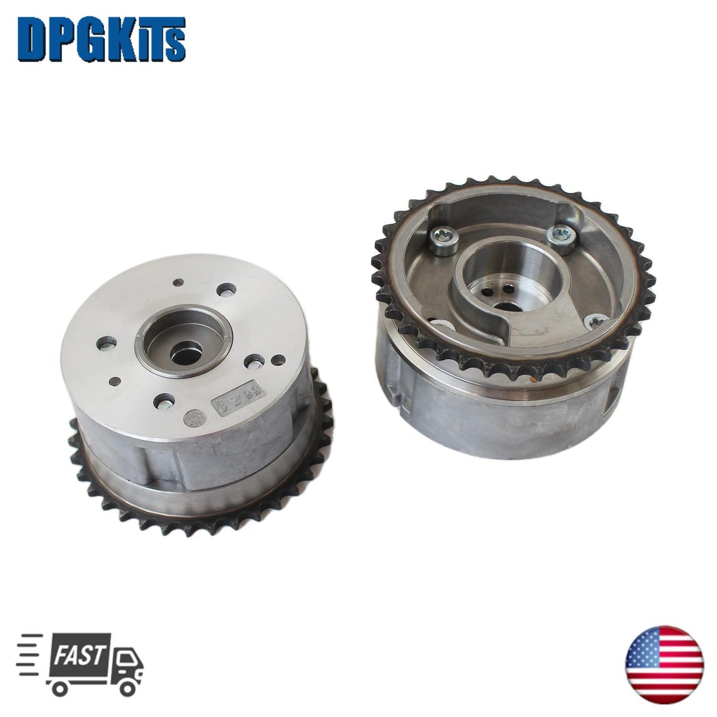 Pair IntakeExhaust Camshaft VVT Gears for Kia for Hyundai i30 Soul Forte Accent 1.6