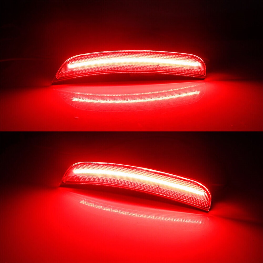 4x Side Marker Lamp Front+Rear for Dodge for Charger 15-23 68214126AA 68214127AA