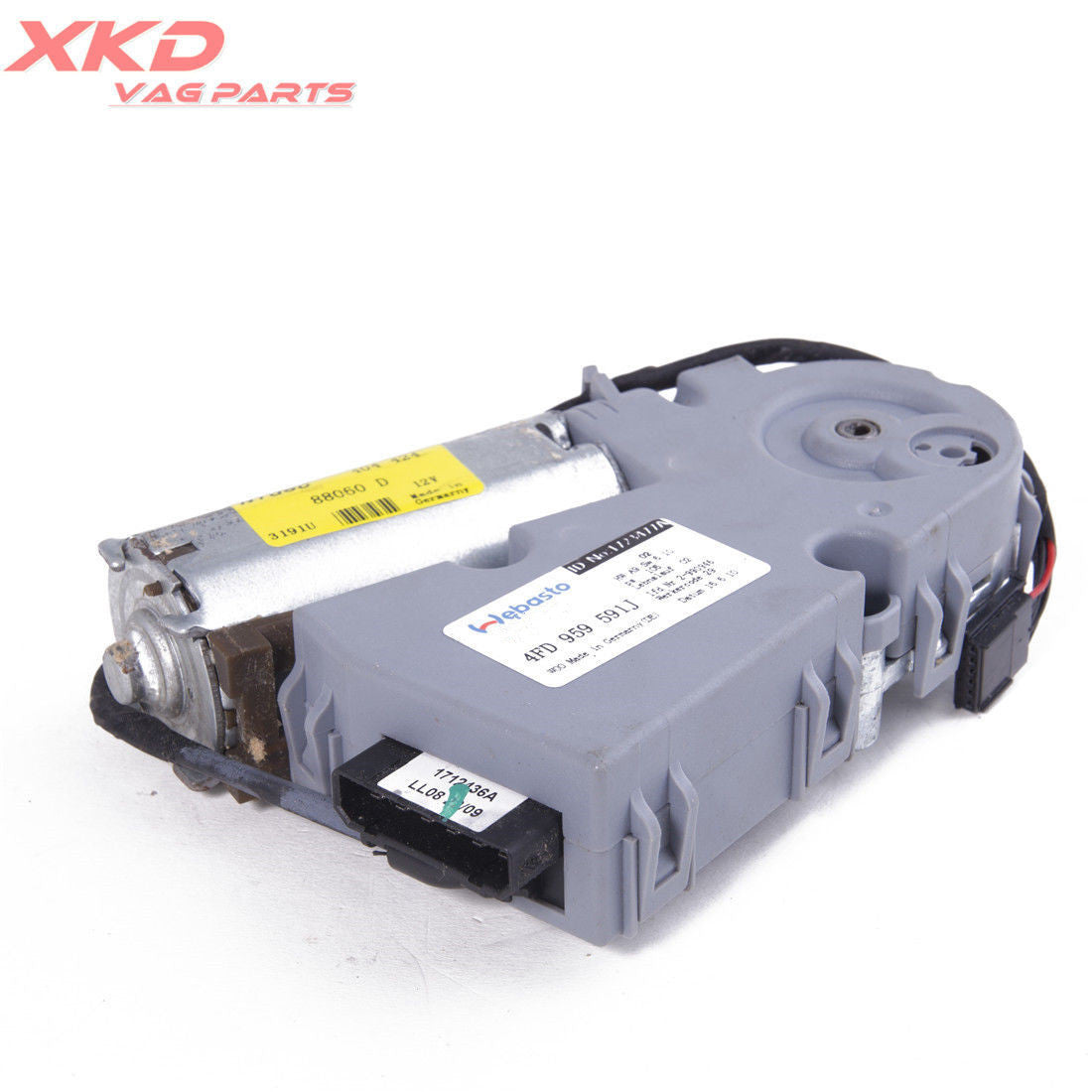 Car sunroof motor 6-pin connector suitable for Volkswagen for Passat Touareg, for Audi A4, A6, S4, RS4 4B09591J