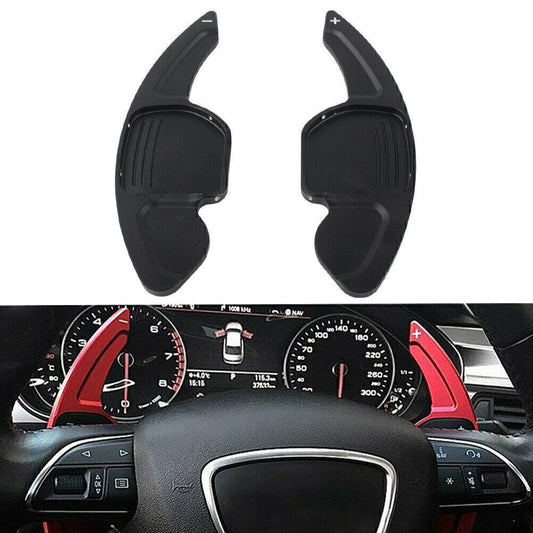 2pcs Steering Wheel Shifter Extension Shift Paddle Fit for Audi A3 A5 A6 A7 for A8 S5 Q5