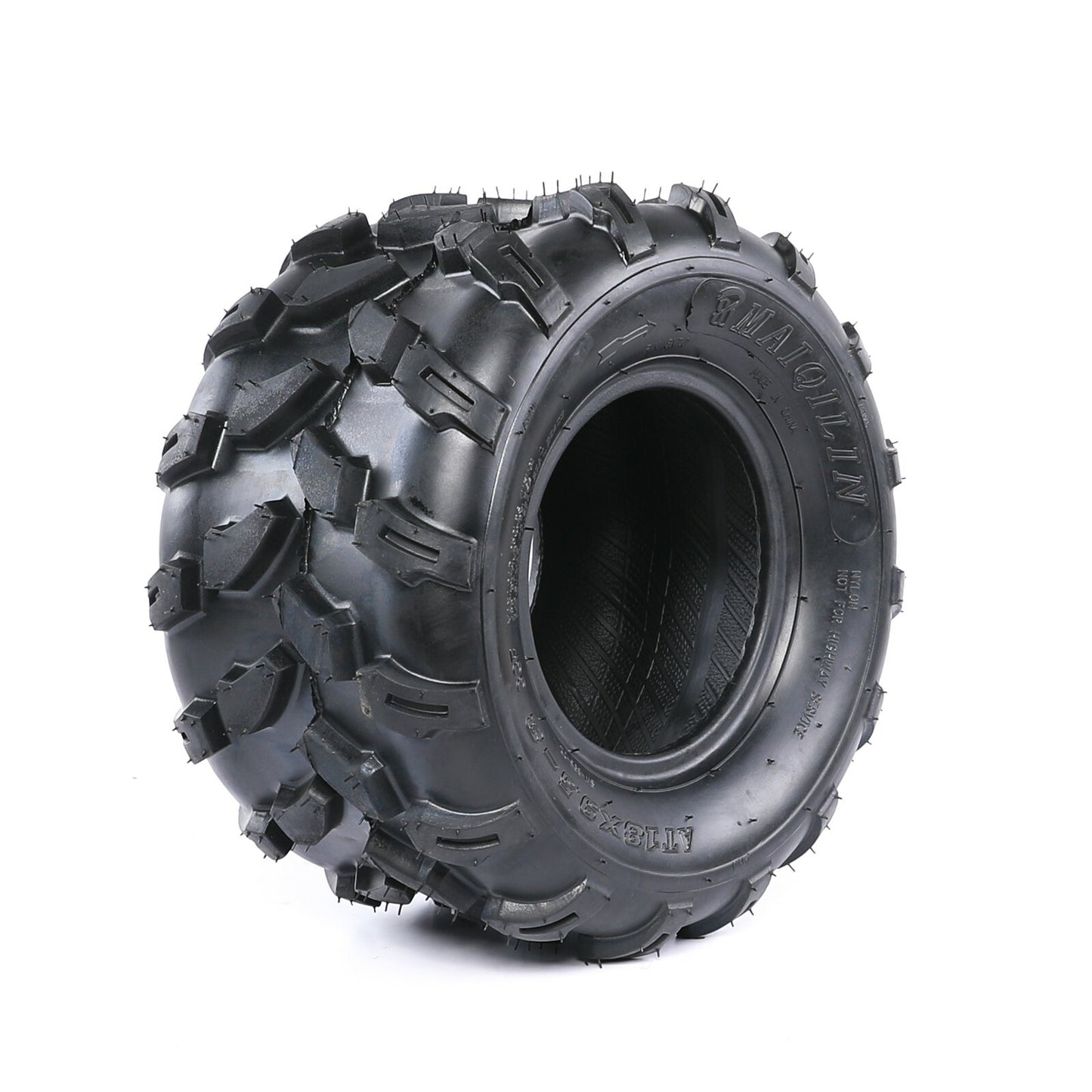 Set 2 18x9.50-8 Lawn Mower Tires, 4-ply Heavy Duty 18x9.5x8 Garden Tubeless Tires