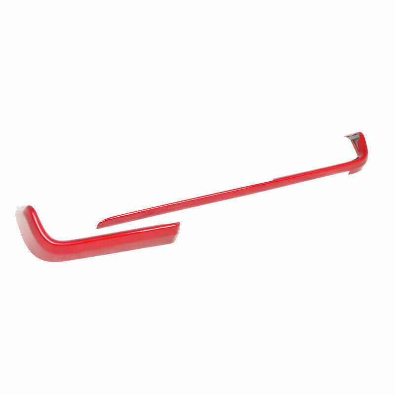for Toyota Highlander 2020-2023 Red Central Console Air Outlet Trim Strips Cover