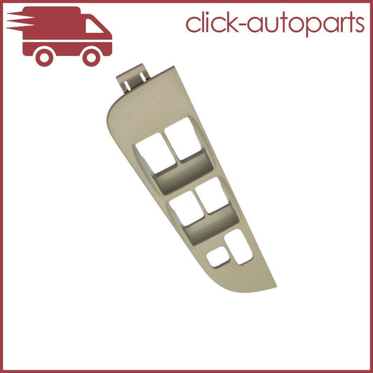 Master Power Window Switch Bezel Trim Driver Side for Toyota for Corolla 98-02 Beige