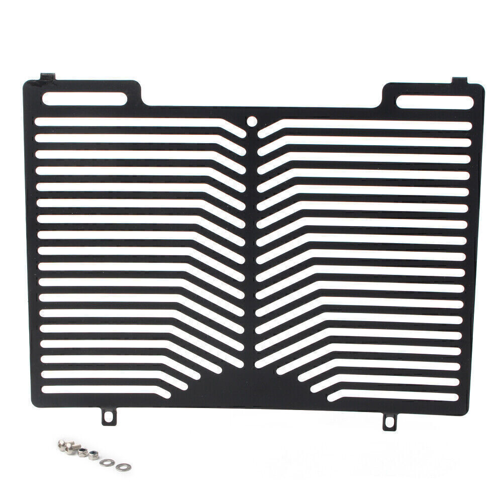 Radiator Grill Guard Grille Cover Aluminum Black Fit for HONDA VFR1200X DCT 2012-19