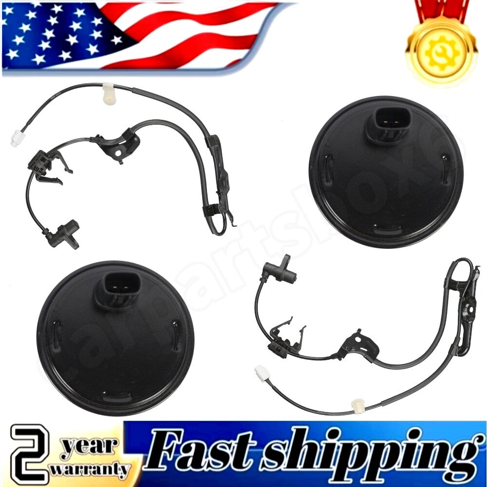 4 ABS speed sensors front/rear - left/right fit: ES300 ES330 for CAMRY SOLARA