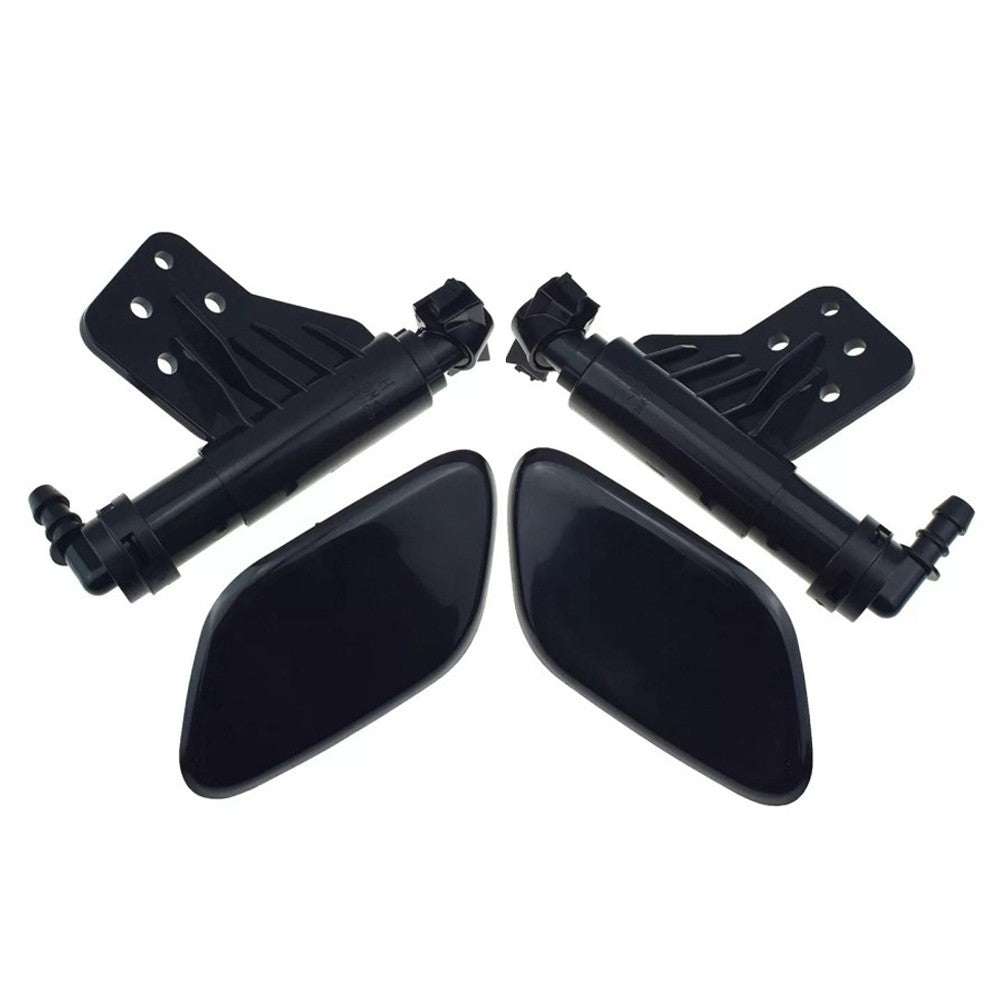 4PCS Headlight Washer Nozzle Spray Pump W/ Cap for Sportage IV KX5 2016-2019