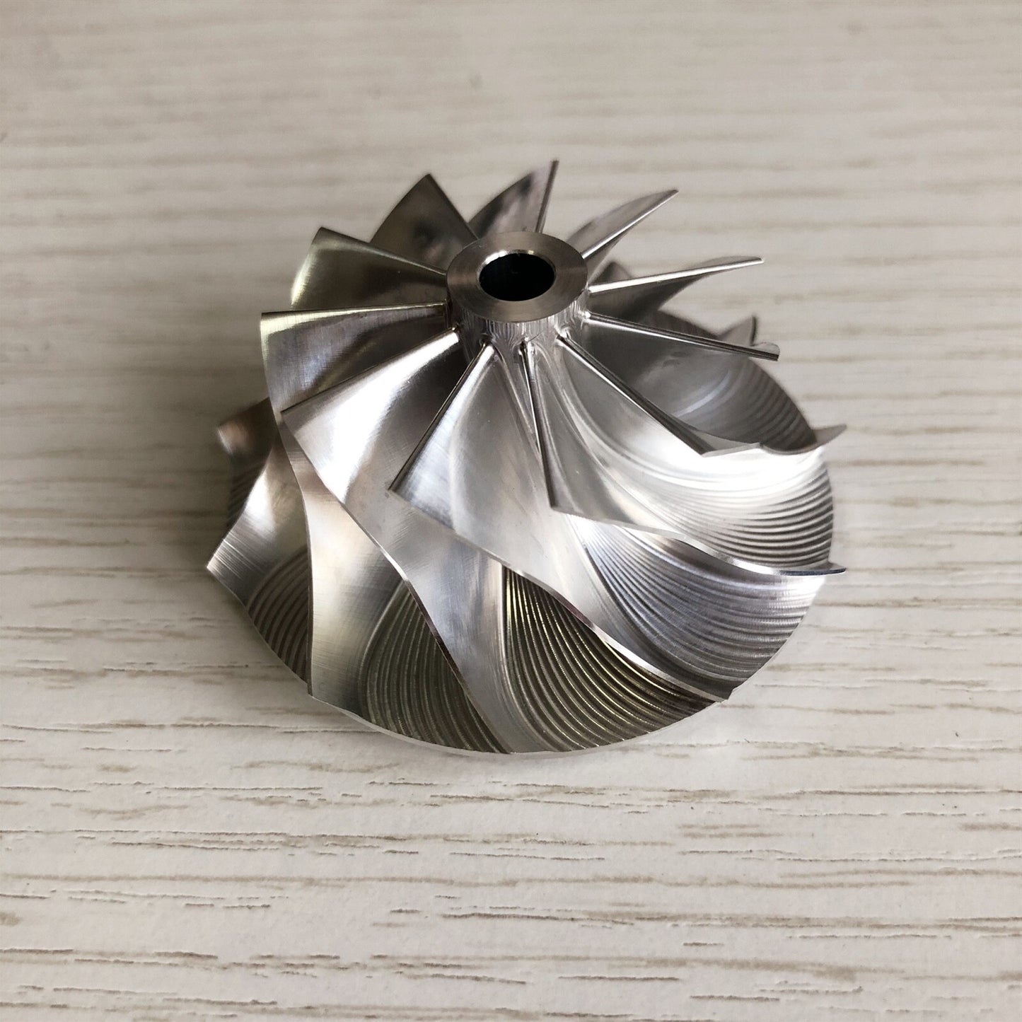 GT15-25 36.30/49.00 mm 11+0 Blade Performance Turbine Billet Compressor Wheel