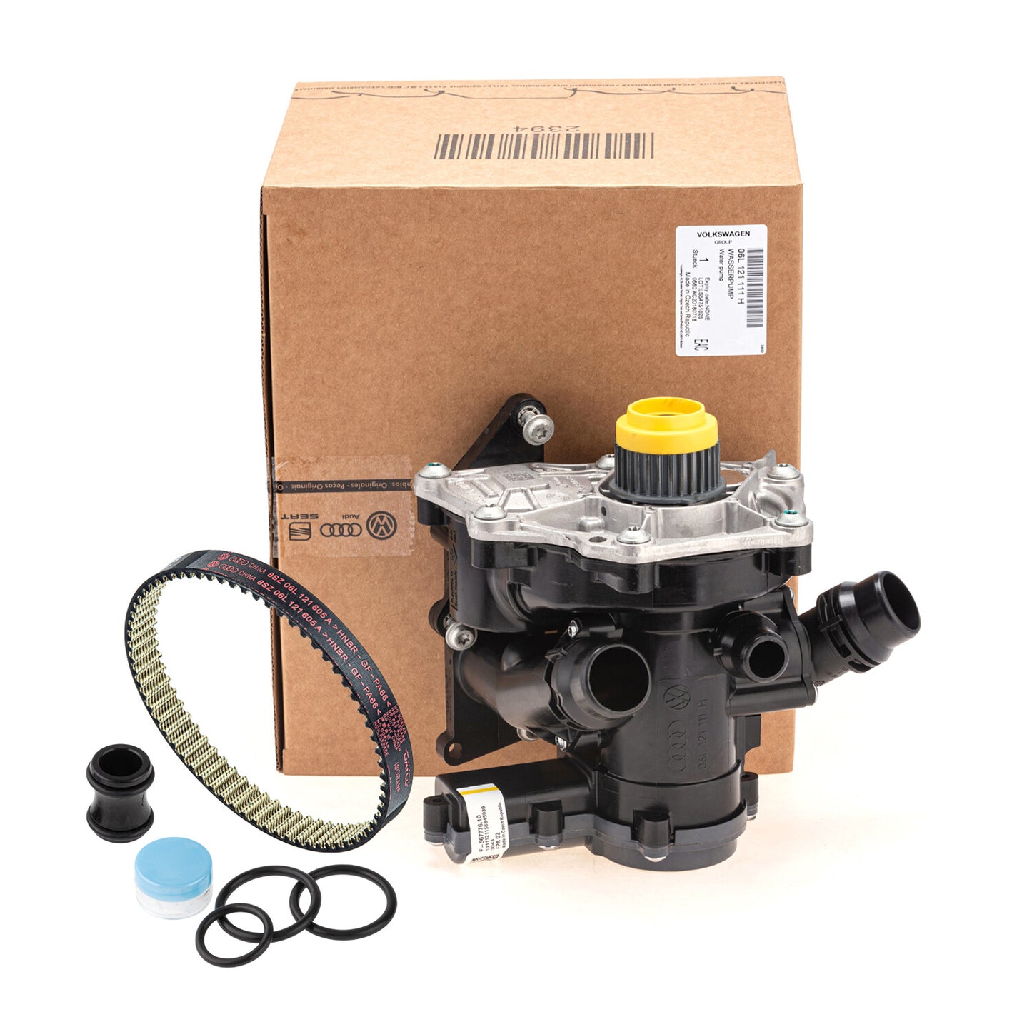 Water pump housing Assy 06L121111H, suitable for Audi for A4 , for A5 , for A6 , A7, for Volkswagen Beetle, for Golf , for Jetta .