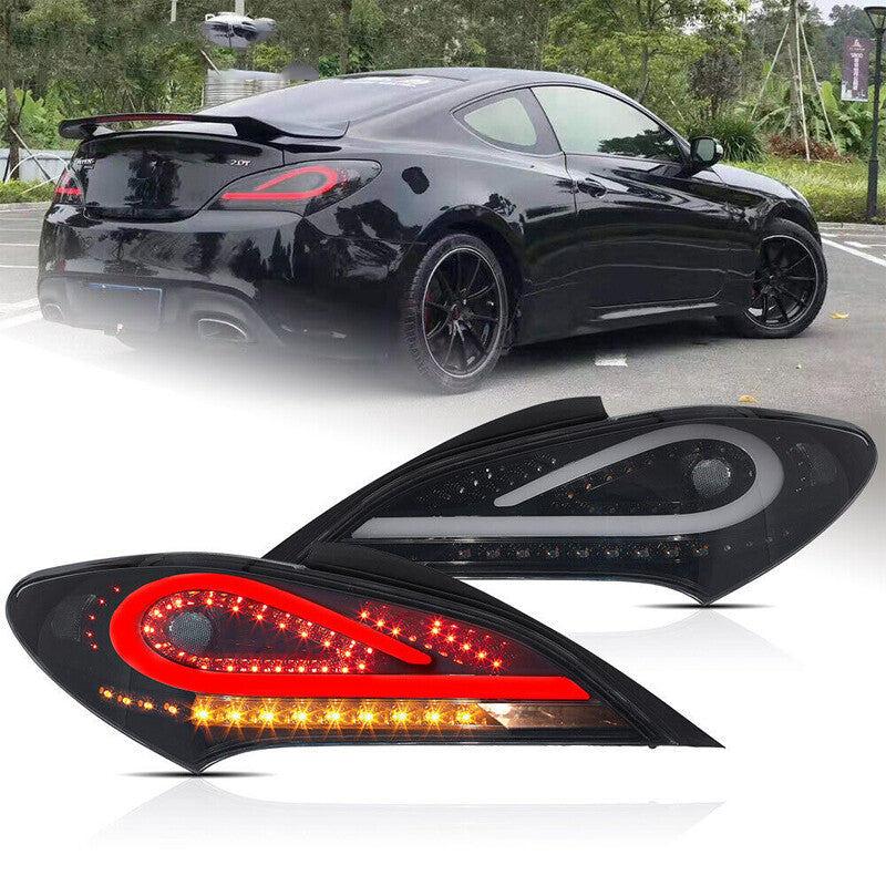 LED Tail Lights For 2010 2011-2016 for Hyundai for Genesis Coupe With