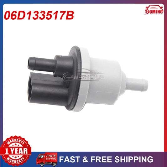 1x New 06D133517B Vapor Purge Valve for Audi for A8 Q7 for VW for Passat CC 3.6L 2004-2018