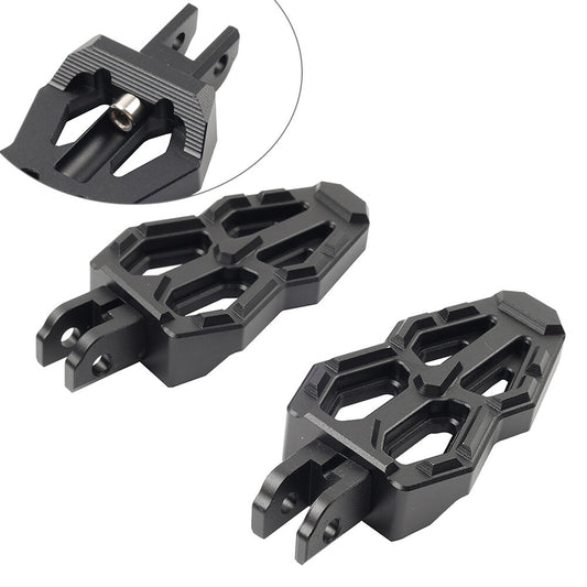 Front Foot Rests Footpegs Black For Benelli TNT 600 300 302S QJMotor 350 400