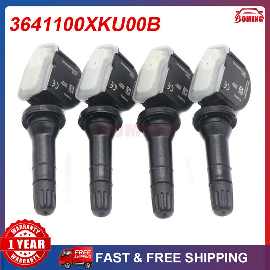 new kit 4X 41100XKU00B TPMS 433MHz tire pressure sensor suitable for Haval HL H2 H5 H6 H7